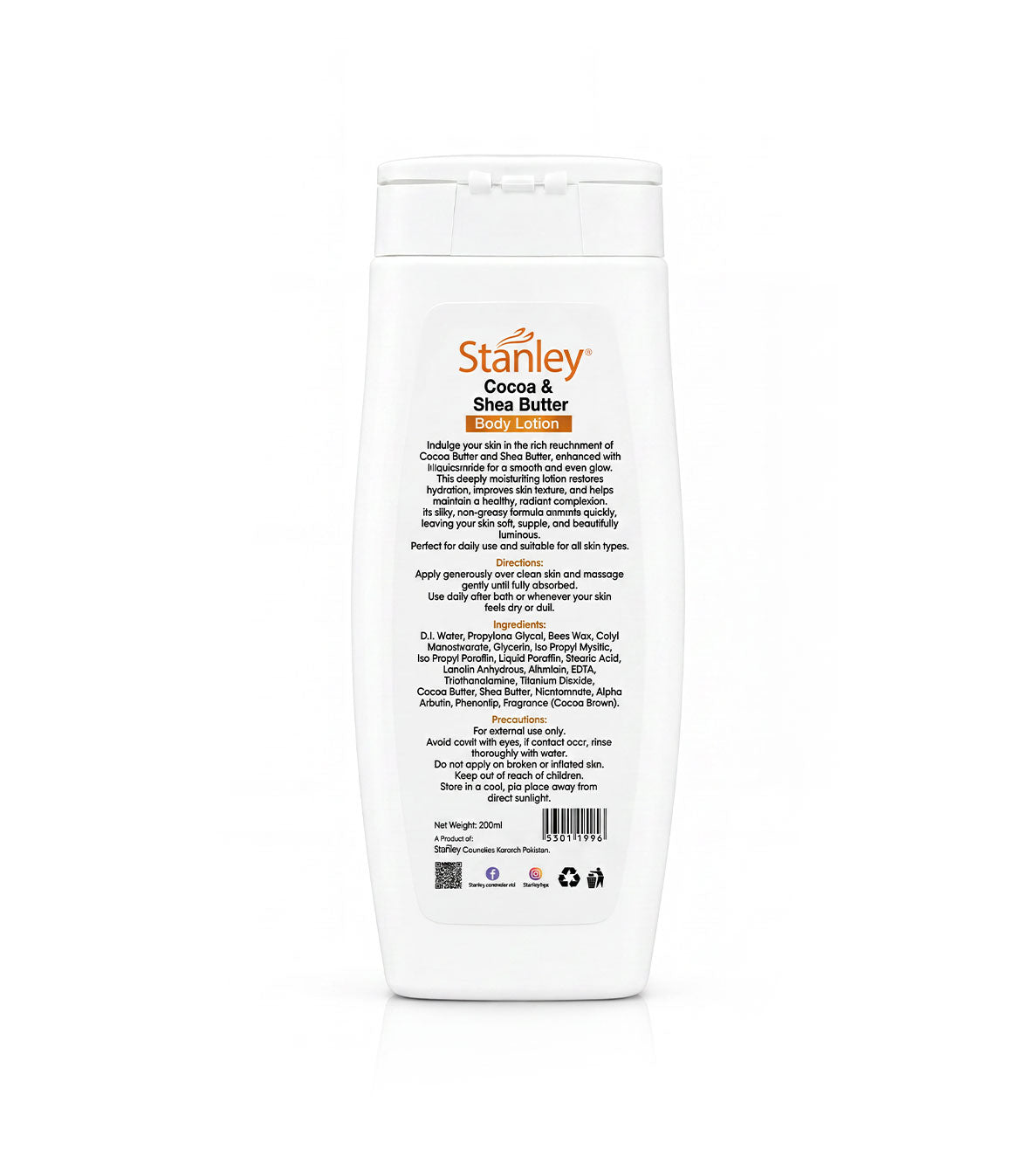 Stanley Cocoa & Shea Butter Body Lotion