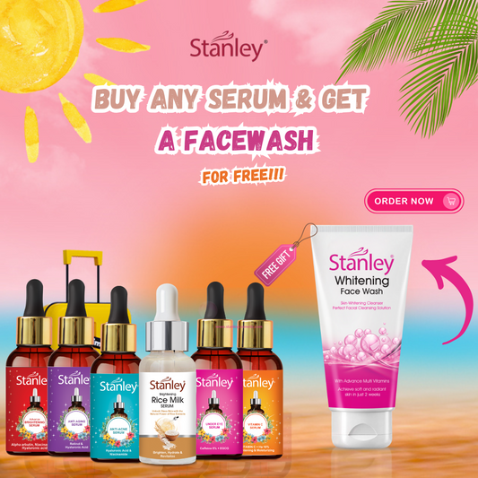 Free Facewash with Purchase of any Serum